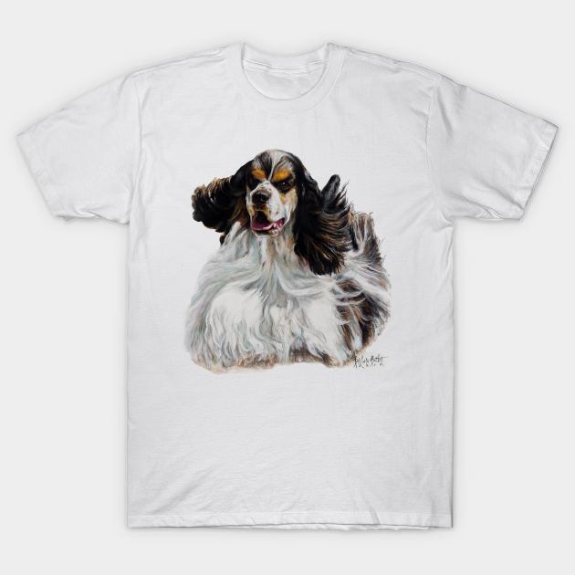 cocker spaniel tee shirts